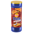 Lays Stax Flavored Potato Crisps Mesquite BBQ 5.5 oz